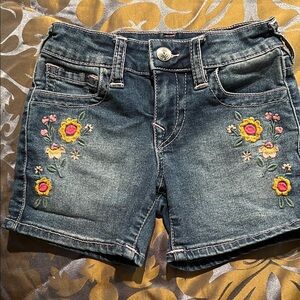 True Religion Jayde Girl’s Indigo Jean Shorts